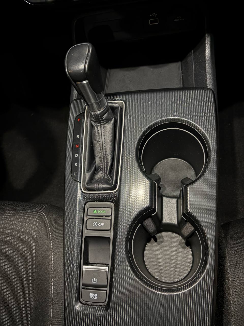 Clean console and cupholders